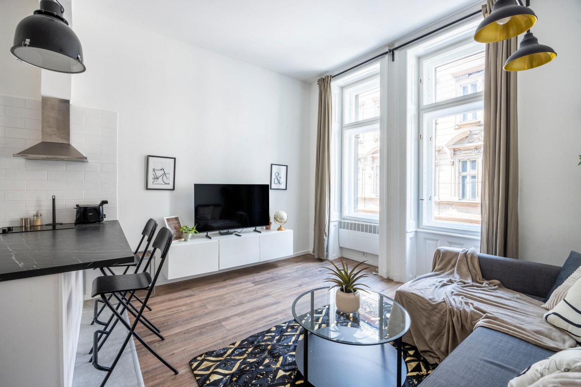Charming & Cozy Central 1Bedrm Suites Budapesta Exterior foto